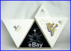 Swarovski Crystal 1997 Annual Christmas Ornament Star Snowflake Box Certificate