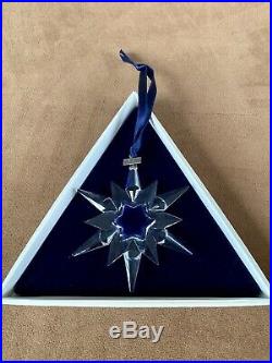 Swarovski Crystal 1997 Annual Christmas Ornament Star With Box