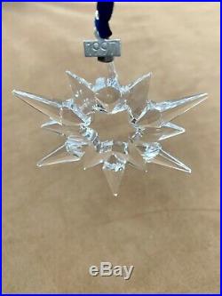Swarovski Crystal 1997 Annual Christmas Ornament Star With Box