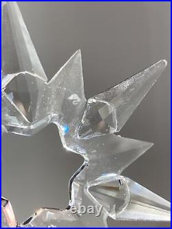Swarovski Crystal 1997 Christmas Star Ornament In Box-Small Flaw