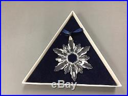 Swarovski Crystal 1997 Christmas Star Snowflake Ornament with Box