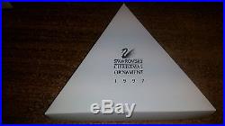 Swarovski Crystal 1997 Limited Edition Christmas Ornament # A. 9445. Nr970001