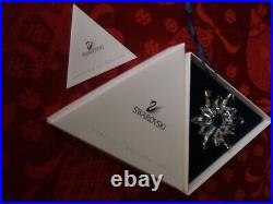 Swarovski Crystal 1998 Christmas Ornament Box & Certificate