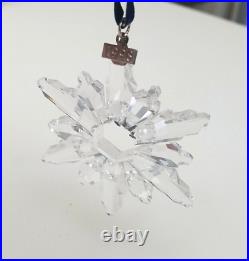 Swarovski Crystal 1998 Christmas Tree Ornament Mint In Box + Certificate