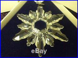 Swarovski Crystal 1998 Holiday Large Annual Christmas Snowflake