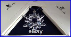 Swarovski Crystal, 1998 Large Clear Christmas Star Ornament. Art No 220073