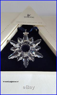 Swarovski Crystal, 1998 Large Clear Christmas Star Ornament. Art No 220073