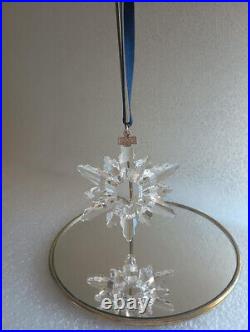Swarovski Crystal 1998 Snowflake Annual Christmas Holiday Ornament With Box