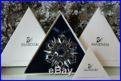 Swarovski Crystal 1999 ANNUAL ORNAMENT LARGE SIZE CHRISTMAS 235913 NEW MIB