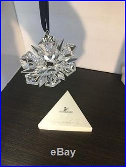 Swarovski Crystal 1999 Annual Christmas Snowflake Star Ornament 9445nr990001 New