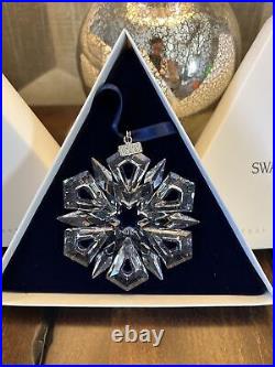 Swarovski Crystal 1999 Christmas Snowflake Holiday Ornament Brand New In Box