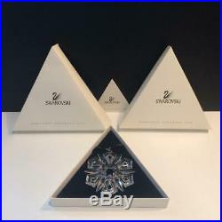 Swarovski Crystal 1999 Christmas Tree Ornament Mint In Box + Certificate E4163