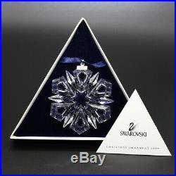 Swarovski Crystal 1999 Snowflake Christmas Ornament MIB