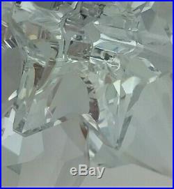 Swarovski Crystal 2000 Annual Christmas Ornament Star Snowflake w Swan no box