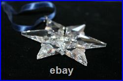 Swarovski Crystal 2000 Annual Christmas Snowflake Ornament MIB