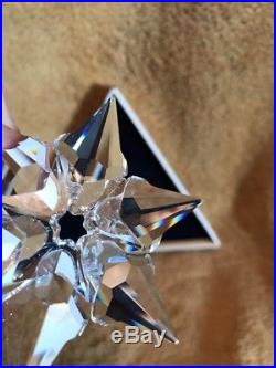 Swarovski Crystal 2000 Annual Snowflake Christmas Ornament Gorgeous! A1