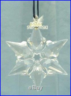 Swarovski Crystal 2000 Annual Snowflake Holiday Christmas Ornament NIB with Cert