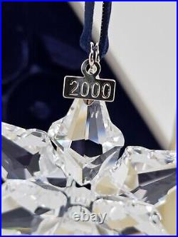 Swarovski Crystal 2000 Christmas Ornament MIB