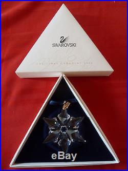 Swarovski Crystal 2000 Christmas Ornament NIB