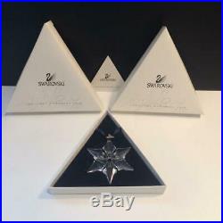 Swarovski Crystal 2000 Christmas Tree Ornament Mint In Box + Certificate E4164