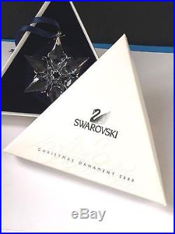 Swarovski Crystal 2000 Snowflake Annual Holiday Christmas Ornament In Box