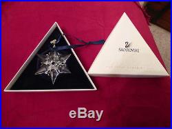 Swarovski Crystal 2000 Snowflake Christmas Ornament In Box
