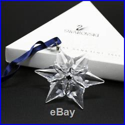 Swarovski Crystal 2000 Star Snowflake Annual Christmas Ornament