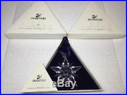 Swarovski Crystal 2001 Annual Christmas Holiday Snowflake Ornament