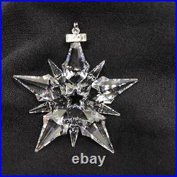 Swarovski Crystal 2001 Annual Christmas Snowflake Ornament