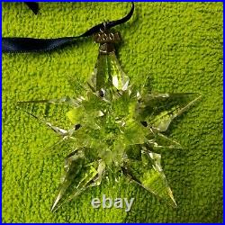 Swarovski Crystal 2001 Annual? Snowflake? Christmas Ornament Limited Edition