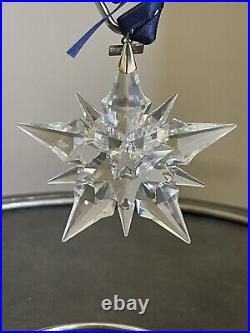 Swarovski Crystal 2001 Annual Snowflake Star Christmas Ornament