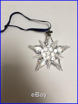 Swarovski Crystal 2001 Annual Star Christmas Ornament with Box