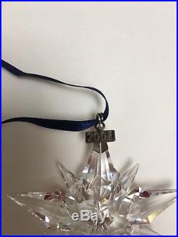 Swarovski Crystal 2001 Annual Star Christmas Ornament with Box