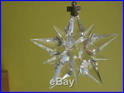 Swarovski Crystal 2001 Christmas Star Ornament