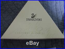 Swarovski Crystal 2001 Snowflake Christmas Ornament Mint With Box & COA