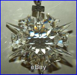 Swarovski Crystal 2002 Christmas Ornament