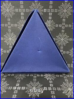 Swarovski Crystal 2002 Snowflake Star Annual Christmas Ornament +Box