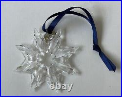 Swarovski Crystal 2003 Annual Christmas Star Snowflake Ornament Box 622498