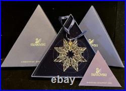 Swarovski Crystal 2003 Snowflake Annual Limited-Edition Ornament New Boxes COS