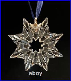 Swarovski Crystal 2003 Snowflake Annual Limited-Edition Ornament New Boxes COS