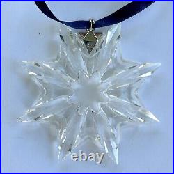 Swarovski Crystal 2003 Snowflake Star Annual Holiday Christmas Ornament No COA