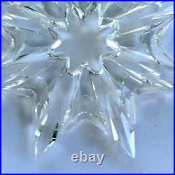 Swarovski Crystal 2003 Snowflake Star Annual Holiday Christmas Ornament No COA