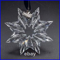 Swarovski Crystal 2003 Star Snowflake Ornament BOX- FREE USA SHIPPING