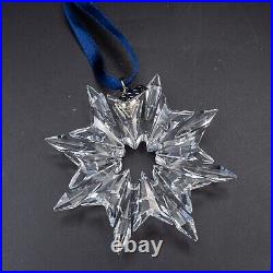Swarovski Crystal 2003 Star Snowflake Ornament BOX- FREE USA SHIPPING