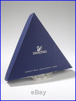 Swarovski Crystal 2004 Annual Star Snowflake Christmas Ornament with Box