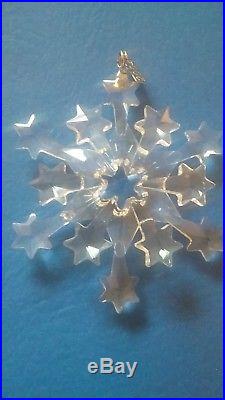 Swarovski Crystal 2004 CHRISTMAS ORNAMENT Rockefeller Center # 631562