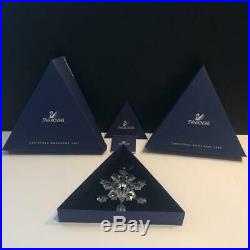 Swarovski Crystal 2004 Christmas Tree Ornament Mint In Box + Certificate E4168
