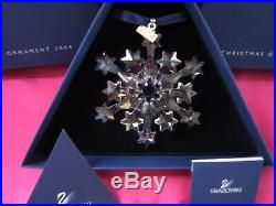 Swarovski Crystal 2004 Large Annual Christmas Ornament. MINT NEVER DISPLAYED