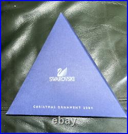 Swarovski Crystal 2004 SNOWFLAKE Annual Christmas Ornament MIB