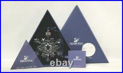 Swarovski Crystal 2004 Snowflake Star Ornament In Box 631562